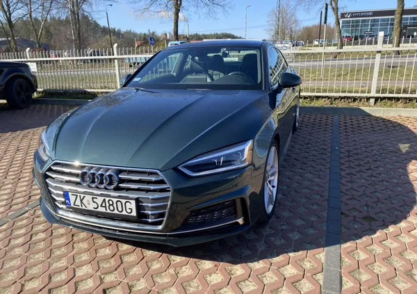 koszalin Audi A5 cena 109000 przebieg: 79000, rok produkcji 2017 z Koszalin